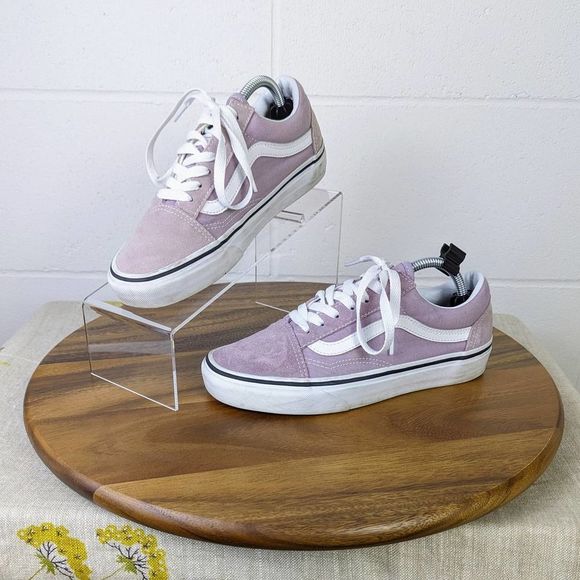 VANS Shoes - Vans Unisex Old Skool Lace Up Sneakers Lavender Size 7